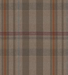 Chalet Fabric by MINDTHEGAP Brown/Orange/Taupe/Mint Chalet Fabric by MINDTHEGAP Brown/Orange/Taupe/Mint