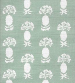 Chardon-Marie Fabric by Kate Medlicott Duck Egg Chardon-Marie Fabric by Kate Medlicott Duck Egg