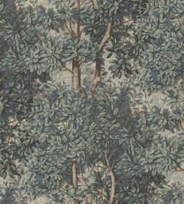 Charles Mural by Sandberg Blue Charles Mural by Sandberg Blue