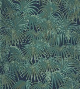 Charleston Wallpaper by Casadeco Vert Canopee Charleston Wallpaper by Casadeco Vert Canopee