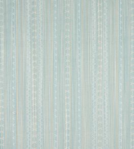 Charter Stripe Embroidery Fabric by Thibaut Seaglass Charter Stripe Embroidery Fabric by Thibaut Seaglass