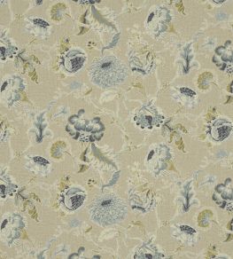 Chatsworth Fabric by Warwick Cerulean