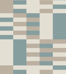 Check Wallpaper by Farrow & Ball Au Lait / Sardine