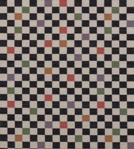 Checker Checker Fabric by Vanderhurd Viola Checker Checker Fabric by Vanderhurd Viola