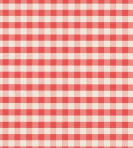 Checkmate Fabric by George & Minnie Raspberry Checkmate Fabric by George & Minnie Raspberry