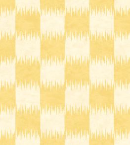 Checkmate Wallpaper by Woodchip & Magnolia Daffodil Yellow