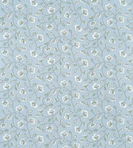Chelsea Wallpaper by Anna French Soft Blue & Green Chelsea Wallpaper by Anna French Soft Blue & Green