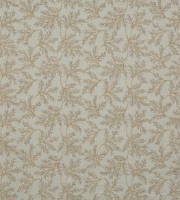 Chelsea Fern Fabric by GP & J Baker Aqua/Bronze Chelsea Fern Fabric by GP & J Baker Aqua/Bronze