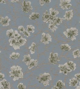 Cherry Blossom Fabric by Zimmer + Rohde Blue