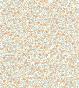 Cherry Wallpaper by Casadeco Blanc / Corail Cherry Wallpaper by Casadeco Blanc / Corail
