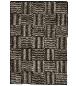 Chess Rug by Linie Design Black Chess Rug by Linie Design Black