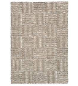 Chess Rug by Linie Design Light-Grey