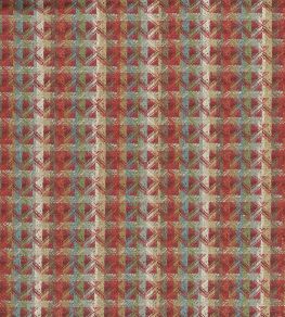 Chicot Fabric by Nina Campbell Red