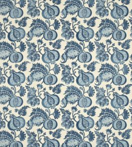 China Blue Fabric by Sanderson Indigo / Neutral