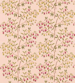 Chinese Lantern Fabric by Sanderson Peach Blossom