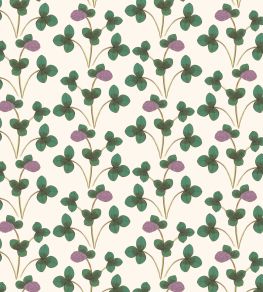 Chintz Constance Wallpaper by Ottoline Green and Lilac