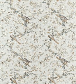 Chintz Fabric by Zoffany Quartz Grey Chintz Fabric by Zoffany Quartz Grey