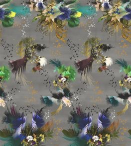 Oiseau Fleur Mural by Christian Lacroix Graphite