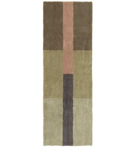 Chroma Runner Rug by Lorena Canals Dusty Pink Chroma Runner Rug by Lorena Canals Dusty Pink
