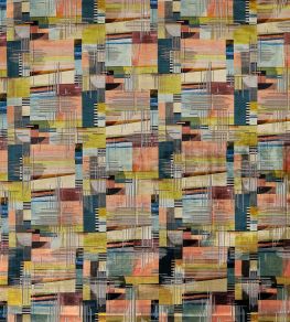 Chromatica Fabric by Osborne & Little Mallard/Blush/Gold