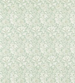 Chrysanthemum Toile Fabric by Morris & Co Willow Chrysanthemum Toile Fabric by Morris & Co Willow