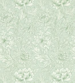 Chrysanthemum Toile Wallpaper by Morris & Co Willow