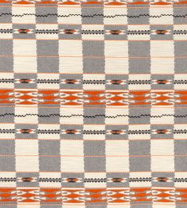 Chubby Check Fabric by Christopher Farr Cloth Grey Chubby Check Fabric by Christopher Farr Cloth Grey