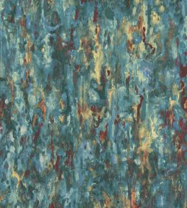 Cinnabar Fabric by Arley House Seaweed Cinnabar Fabric by Arley House Seaweed