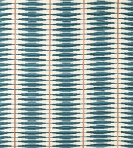 Cintilla Fabric by Harlequin Denim/Rust