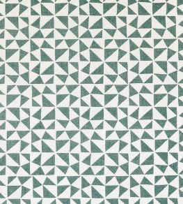 Circus Fabric by Fermoie Dark Green Circus Fabric by Fermoie Dark Green