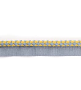 Circus Piping Trim by Christopher Farr Cloth Old Blue