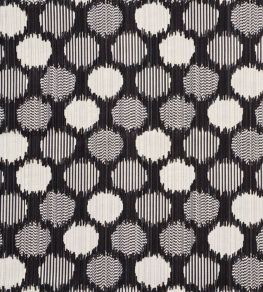 Cirque Velvet Fabric by Schumacher Carbon Cirque Velvet Fabric by Schumacher Carbon