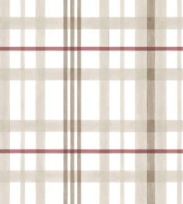 Clans Check Wallpaper by Coordonne Bone Clans Check Wallpaper by Coordonne Bone