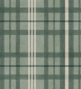 Clans Check Wallpaper by Coordonne Mint Clans Check Wallpaper by Coordonne Mint