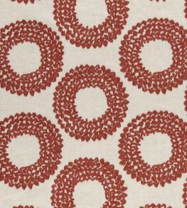 Dashiki Fabric by Clarke & Clarke Cinnabar Dashiki Fabric by Clarke & Clarke Cinnabar