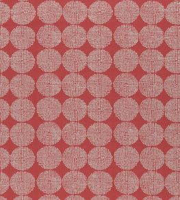 Kiko Fabric by Clarke & Clarke Red