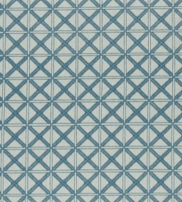 Makenzi Fabric by Clarke & Clarke Aqua