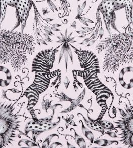 Emma J Shipley Kruger Fabric by Clarke & Clarke Pink
