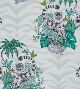 Emma J Shipley Lemur Wallpaper by Clarke & Clarke Jungle Emma J Shipley Lemur Wallpaper by Clarke & Clarke Jungle