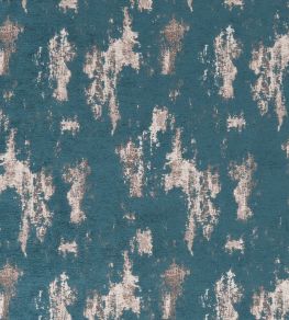 Monterrey Fabric by Clarke & Clarke Teal Monterrey Fabric by Clarke & Clarke Teal