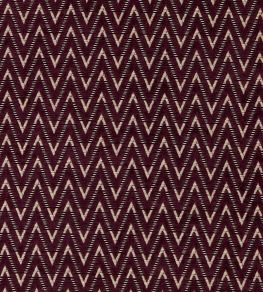 Zion Fabric by Clarke & Clarke Damson Zion Fabric by Clarke & Clarke Damson