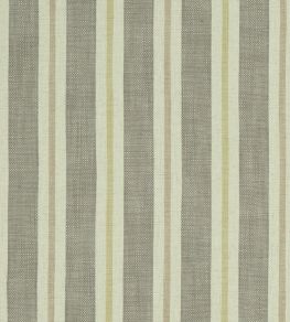 Sackville Stripe Fabric by Clarke & Clarke Citron/Natural
