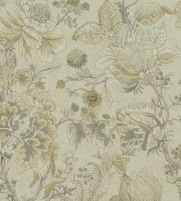 Sissinghurst Fabric by Clarke & Clarke Citron/Natural Sissinghurst Fabric by Clarke & Clarke Citron/Natural