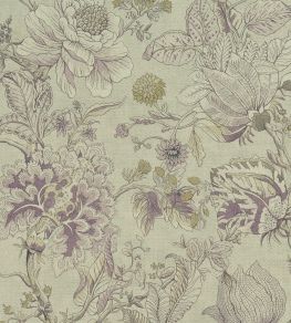Sissinghurst Fabric by Clarke & Clarke Heather/Olive