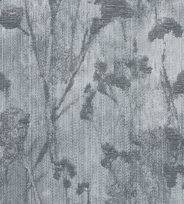 Silhouette Fabric by Clarke & Clarke Charcoal Silhouette Fabric by Clarke & Clarke Charcoal