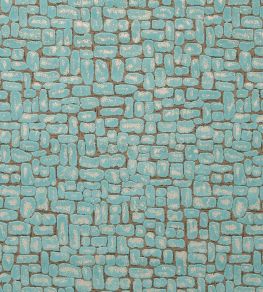 Moda Fabric by Clarke & Clarke Aqua Moda Fabric by Clarke & Clarke Aqua
