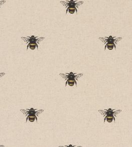 Abeja Fabric by Clarke & Clarke Linen Abeja Fabric by Clarke & Clarke Linen