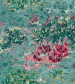 Fiore Fabric by Clarke & Clarke Mineral