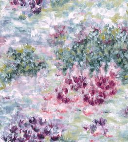 Fiore Fabric by Clarke & Clarke Slate / Amethyst Fiore Fabric by Clarke & Clarke Slate / Amethyst