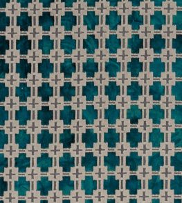 Maui Fabric by Clarke & Clarke Kingfisher Maui Fabric by Clarke & Clarke Kingfisher